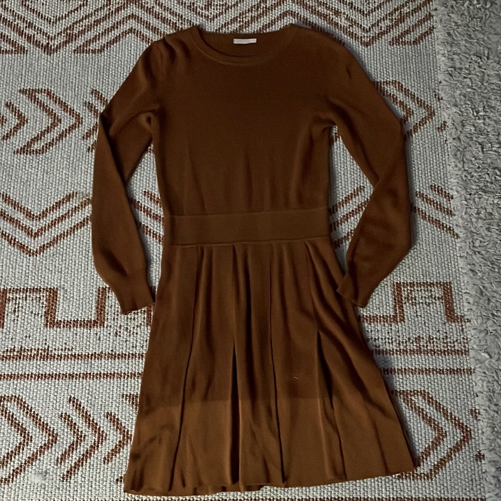Chloe knit skater dress